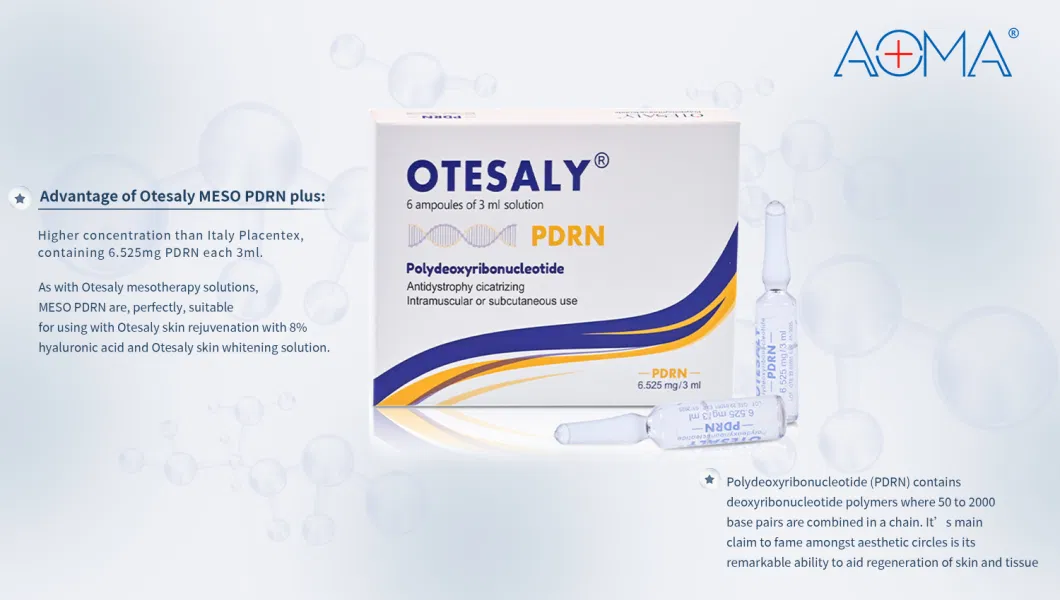 Otesaly Pdrn Solution Injectable Facial Care Skin Whitening Salmon DNA Serum Pdrn Injecction Placentex