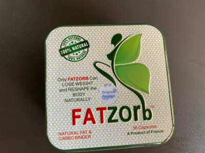 Capsula di marca Fatzorb dimagrante naturale al 100%.