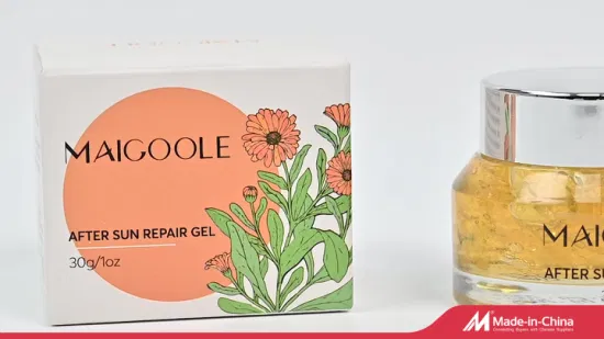 Etichetta privata OEM marchio lenitivo anti-ance gel riparatore per la cura della pelle Golden Essences